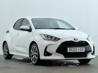 Used Toyota Yaris Hybrid 116 HP (85 kW) 2023 White Hatchback