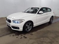 Used BMW 118 Sport Line 2019 White Hatchback