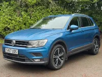 Used VW Tiguan SE 150 HP (110 kW) 2017 Blue SUV