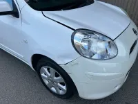 Begagnad Nissan Micra Tekna 98 HK (72 kW) 2011 Vit Halvkombi