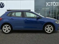 Used VW Polo Style 95 HP (69 kW) 2023 Blue Hatchback