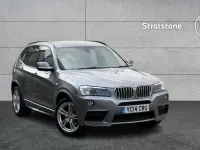 Begagnad BMW X3 M Sport 309 HK (227 kW) 2014 Grå SUV