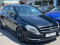 Used Mercedes B200 134 HP (98 kW) 2012 Black Hatchback