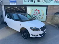 Used Skoda Fabia Monte Carlo 105 HP (77 kW) 2014 White Hatchback