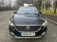 Käytetty MG ZS Exclusive 106 HP (77 kW) 2018 Musta Katumaasturi