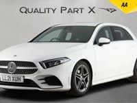 Used Mercedes A180 AMG line 136 HP (100 kW) 2021 White Hatchback