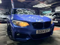 Used BMW 218 M Sport 2014 Blue Coupe