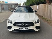 Begagnad Mercedes E220 AMG line 2020 Vit Sedan