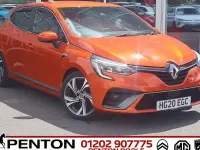 Used Renault Clio RS Line 100 HP (73 kW) 2020 Orange Hatchback