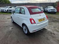 Used Fiat 500C Lounge 69 HP (50 kW) 2015 White Cabriolet