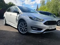 Used Ford Focus ST-Line 140 HP (102 kW) 2017 Silver Hatchback