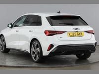 Used Audi A3 Black Edition 150 HP (110 kW) 2025 White Hatchback