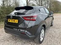Used Nissan Juke N-Connecta 114 HP (83 kW) 2020 Black SUV