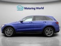 Used Mercedes GLC300 AMG line 258 HP (189 kW) 2022 Blue Estate