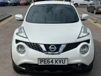 Used Nissan Juke Acenta Premium 110 HP (80 kW) 2014 White SUV