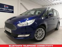 Usado Ford Galaxy Zetec 150 HP (110 kW) 2017 Azul Monovolume