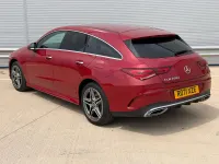 Used Mercedes CLA250 AMG Line Premium 2021 Red Sedan