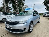 Used Skoda Rapid SE 115 HP (84 kW) 2018 Silver Hatchback