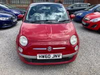 Used Fiat 500 Lounge 69 HP (50 kW) 2010 Red Hatchback