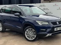 Used Seat Ateca XCELLENCE 150 HP (110 kW) 2017 Blue SUV
