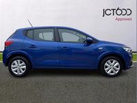 Used Dacia Sandero Comfort 90 HP (66 kW) 2022 Blue Hatchback