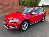 Used VW Golf Alltrack 181 HP (133 kW) 2016 Bright red Estate
