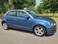 Used Audi A1 Sportback Sport 95 HP (69 kW) 2016 Blue Hatchback