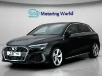 Used Audi A3 Sportback S-Line 150 HP (110 kW) 2021 Black Hatchback