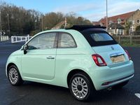 Used Fiat 500 Lounge 2019 Green Cabriolet