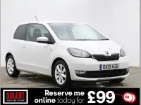 Used Skoda Citigo Colour Edition 58 HP (42 kW) 2019 White Hatchback