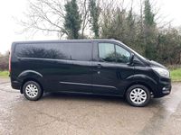 Used Ford Transit Custom Limited 130 HP (95 kW) 2021 Black Van