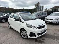 Used Peugeot 108 Access 68 HP (50 kW) 2014 White Hatchback