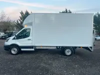 Used Ford Transit 130 HP (95 kW) 2021 White Cabriolet