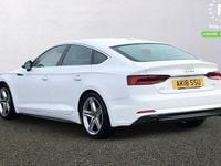 Used Audi A5 Sportback S-Line 190 HP (139 kW) 2018 White Hatchback