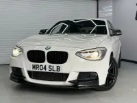 Begagnad BMW 120 M Sport 2013 Vit Halvkombi