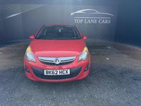 Usado Vauxhall Corsa SRi 100 HP (73 kW) 2012 Vermelho Citadino