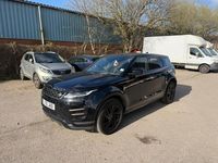 Used Land Rover Range Rover evoque R-Dynamic 150 HP (110 kW) 2019 Black SUV