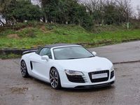 Used Audi R8 Spyder 430 HP (316 kW) 2012 White Cabriolet