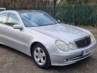 Used Mercedes E270 Avantgarde 177 HP (130 kW) 2005 Silver Sedan