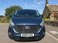 Used Ford Tourneo Custom Titanium 2018 Blue Van
