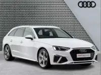 Used Audi A4 S-Line 200 HP (147 kW) 2024 White Estate
