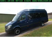 Used Mercedes Sprinter 140 HP (102 kW) 2018 Blue Van