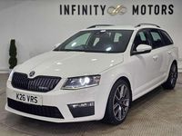 Used Skoda Octavia vRS 2016 White Hatchback