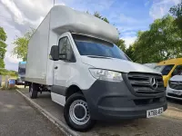 Begagnad Mercedes Sprinter 2018 Vit Van