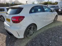 Used Mercedes A160 AMG line 2016 White Hatchback