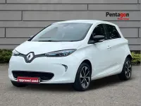 Used Renault Zoe Dynamique 80 kW (109 HP) 2019 White Hatchback