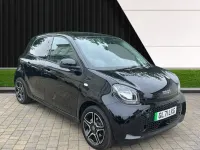 Used Smart ForFour Electric Drive Premium 60 kW (82 HP) 2021 Black Hatchback