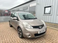 Used Nissan Note Acenta 110 HP (80 kW) 2013 Beige Hatchback
