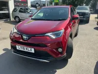 Used Toyota RAV4 Hybrid 2018 Red SUV