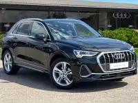 Used Audi Q3 S-Line 150 HP (110 kW) 2024 Black SUV